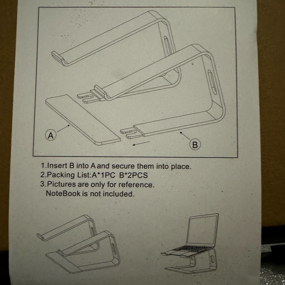 This is a laptop computer stand.